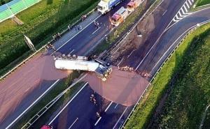 Foto: Twitter / Nevjerovatna nesreća u Poljskoj