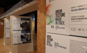 FOTO: Radiosarajevo.ba / Otvaranje izložbe o savremenoj arhitekturi Italije 