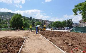 Foto: Općina Centar / Izgradnja novog ciciban igrališta na Marijin dvoru