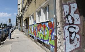 Foto: Dženan Kriještorac / Radiosarajevo.ba / Grafiti na sarajevskim fasadama