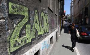 Foto: Dženan Kriještorac / Radiosarajevo.ba / Grafiti na sarajevskim fasadama
