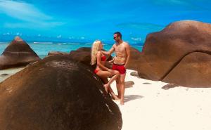 Foto:Facebook / Haris Harba i Simona: Uživali na romantičnim Seychellesima