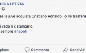Facebook / Status kojim je poručila Ronaldu