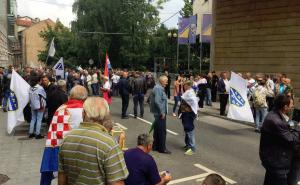 Radiosarajevo.ba / Protest boraca u Sarajevu