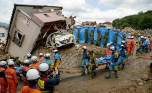 FOTO: EPA / U poplavama u Japanu poginulo 179 osoba
