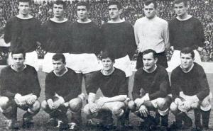 Foto: FK Sarajevo / Ekipa Sarajeva koja je eliminirala Cagliari (1966)