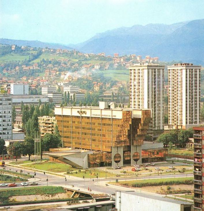 Foto: Pinterest/Zgrada Elektroprivrede u Sarajevu