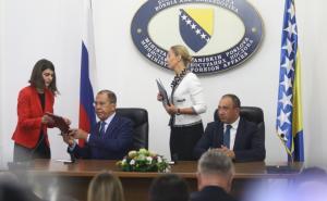 Foto: Dženan Kriještorac / Radiosarajevo.ba / Lavrov i Crnadak potpisali Plan konsultacija između BiH i Rusije 