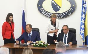 Foto: Dženan Kriještorac / Radiosarajevo.ba / Lavrov i Crnadak potpisali Plan konsultacija između BiH i Rusije 