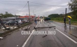 Foto: Crna hronika / Sudar teretnih vozila kod Tuzle