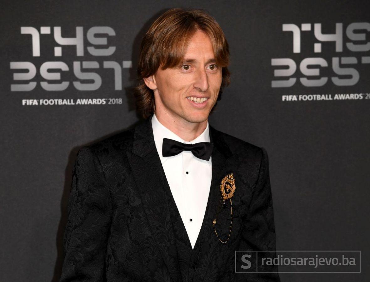 Foto: EPA-EFE/Luka Modrić na izboru FIFA_e za najboljeg igrača svijeta