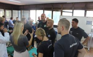 Foto: JU ZHMP Kantona Sarajevo / Predstavnici Rescue Center Denmark u posjeti kolegama u Kantonu Sarajevo