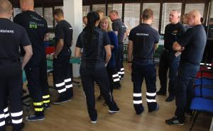 Foto: JU ZHMP Kantona Sarajevo / Predstavnici Rescue Center Denmark u posjeti kolegama u Kantonu Sarajevo