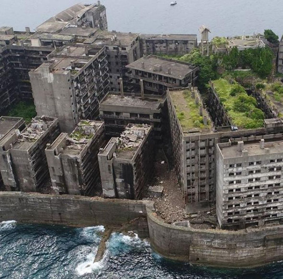остров хасима фото до и после япония