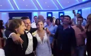 PrtScr / Luka Modrić na svadbi u Posušju