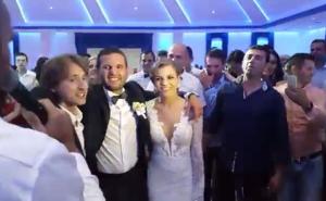 PrtScr / Luka Modrić na svadbi u Posušju