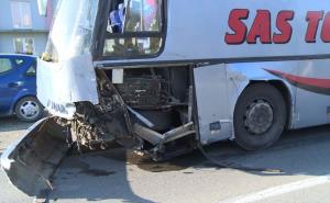 Foto: BNTV / Autobus koji je učestvovao u nesreći