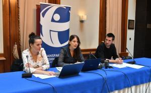 Foto: Nedim Grabovica / Radiosarajevo.ba / Detalj sa konferencije za medije Transparency Internationala BiH