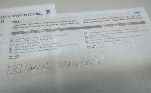 FOTO: Radiosarajevo.ba / Primjeri listića za koga se sve glasalo
