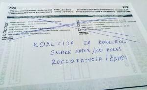 FOTO: Radiosarajevo.ba / Primjeri listića za koga se sve glasalo