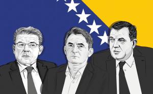 FOTO: Radiosarajevo.ba / Džaferović, Komšić i Dodik: Danas polažu zakletvu