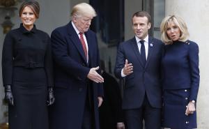 Foto: EPA-EFE / Melania Trump i Brigitte Macron