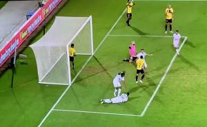 PrtScr / Habib Habibou postigao je gol u trenutku dok je pomagao saigraču 