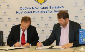 Foto: Općina Novi Grad / Potpis ugovora Općine Novi Grad i BBI Banke