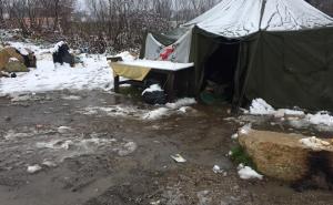Foto: Facebook  / Potresne fotografije iz migrantskog kampa pokraj Ključa