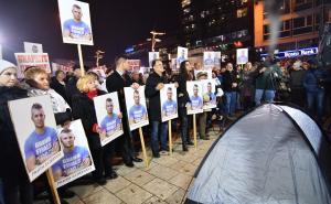 Foto: Nedim Grabovica / Radiosarajevo.ba / Jedanaesti po redu protesti "Pravda za Dženana"