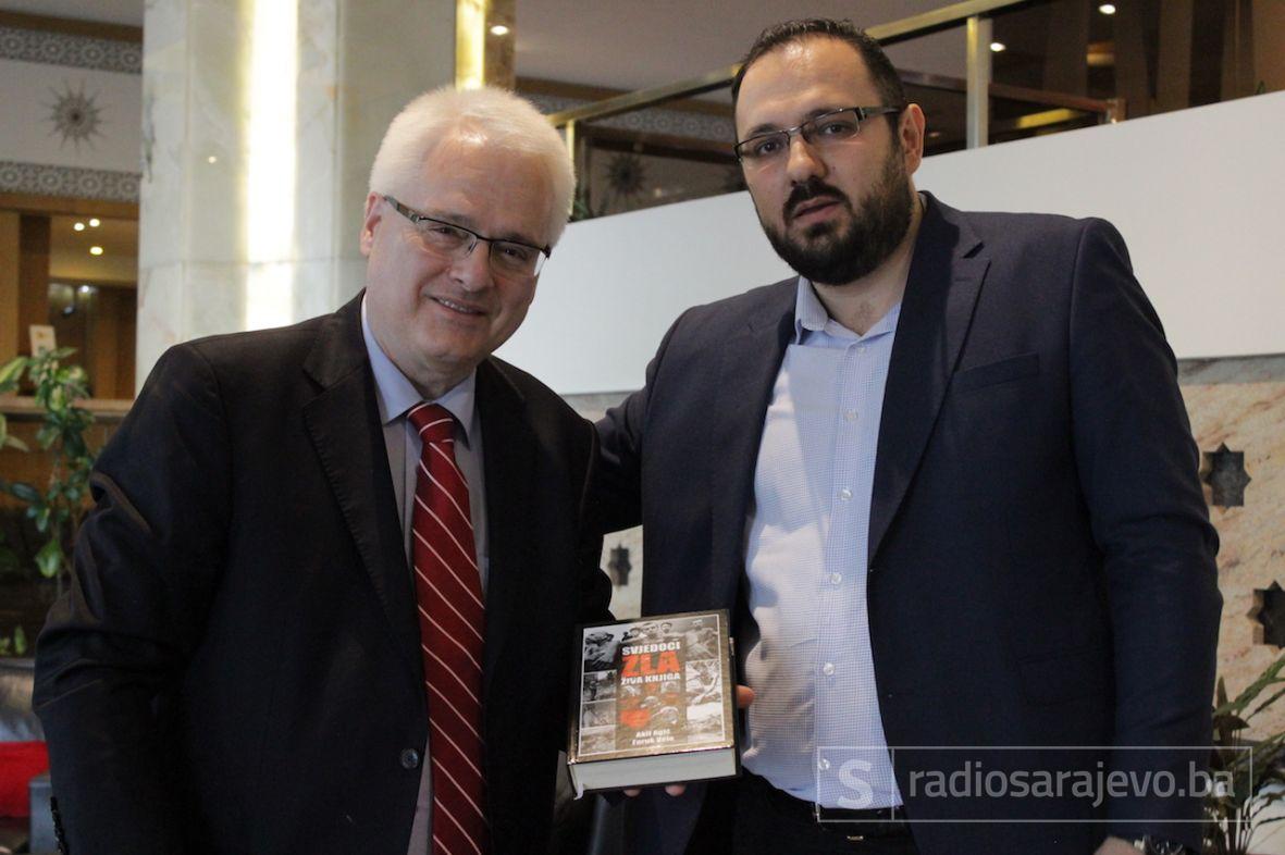 Foto: Samir Leskovac / Radiosarajevo.ba/Ivo Josipović u razgovoru s našim novinarom za Radiosarajevo.ba