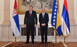 Foto: Nedim Grabovica / Radiosarajevo.ba / Milorad Dodik sastao se s novoimenovanim ambasadorom Srbije