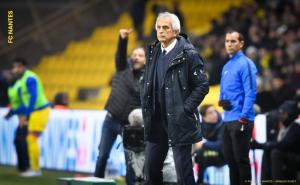 Foto: Twitter / Vahid Halilhodžić kao trener Nantesa