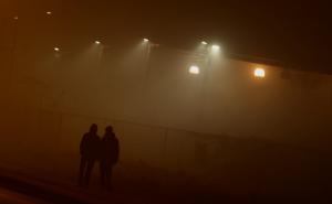 Foto: RAS Srbija / Banja Luka sinoć u smogu i magli