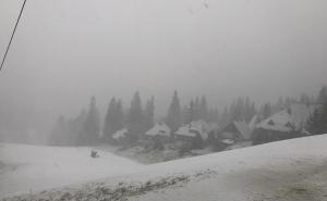 Foto: Radiosarajevo.ba / Subotnji snijeg na planini Vlašić