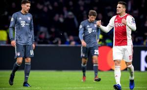 Foto: EPA-EFE / Detalj sa meča Ajax - Bayern 