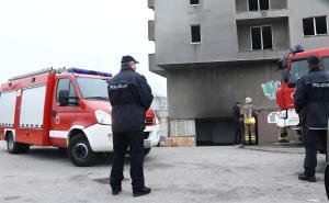 Foto: Dženan Kriještorac / Radiosarajevo.ba / Vatrogasne ekipe su lokalizirale požar na Dobrinji