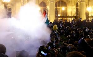 FOTO: BERNADETT SZABO / Protest u Budimpešti