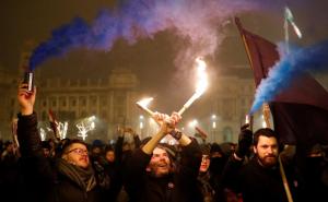 FOTO: BERNADETT SZABO / Protest u Budimpešti