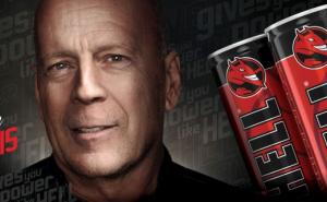 Foto: Hell energy ltd. / Bruce Willis i kampanji HELL energetskih pića