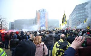 Foto: AA / Protesti Brisel