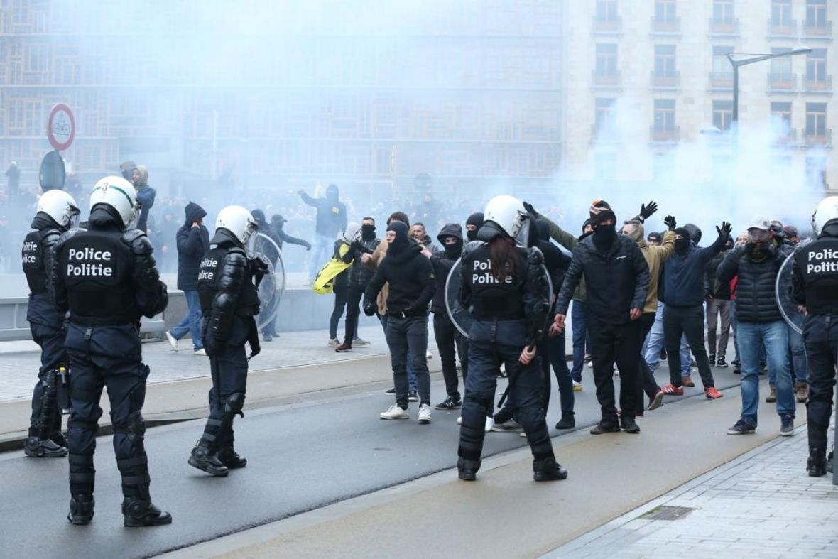 Foto: AA/Protesti Brisel