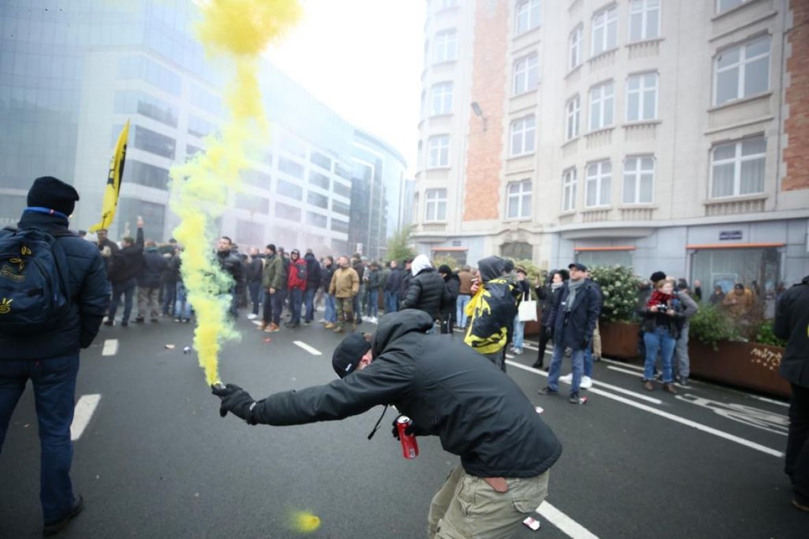 Foto: AA/Protesti Brisel