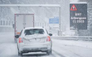Foto: EPA-EFE / Austrija: Veliki snijeg uzrokovao probleme