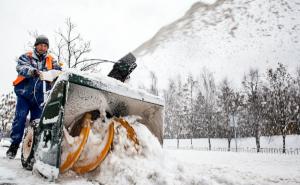 Foto: EPA-EFE / Austrija: Veliki snijeg uzrokovao probleme
