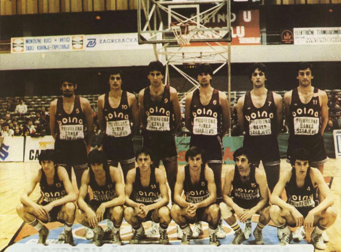 Foto: Reporter/KK Bosna u sezoni 1978-79