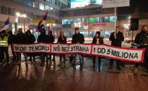 Foto: B92 / Protest „Jedan od pet miliona“ u Nišu i Novom Sadu