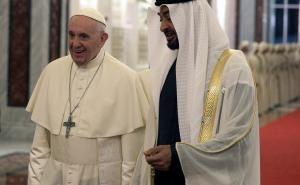 Foto: EPA-EFE / Papa Franjo u UAE