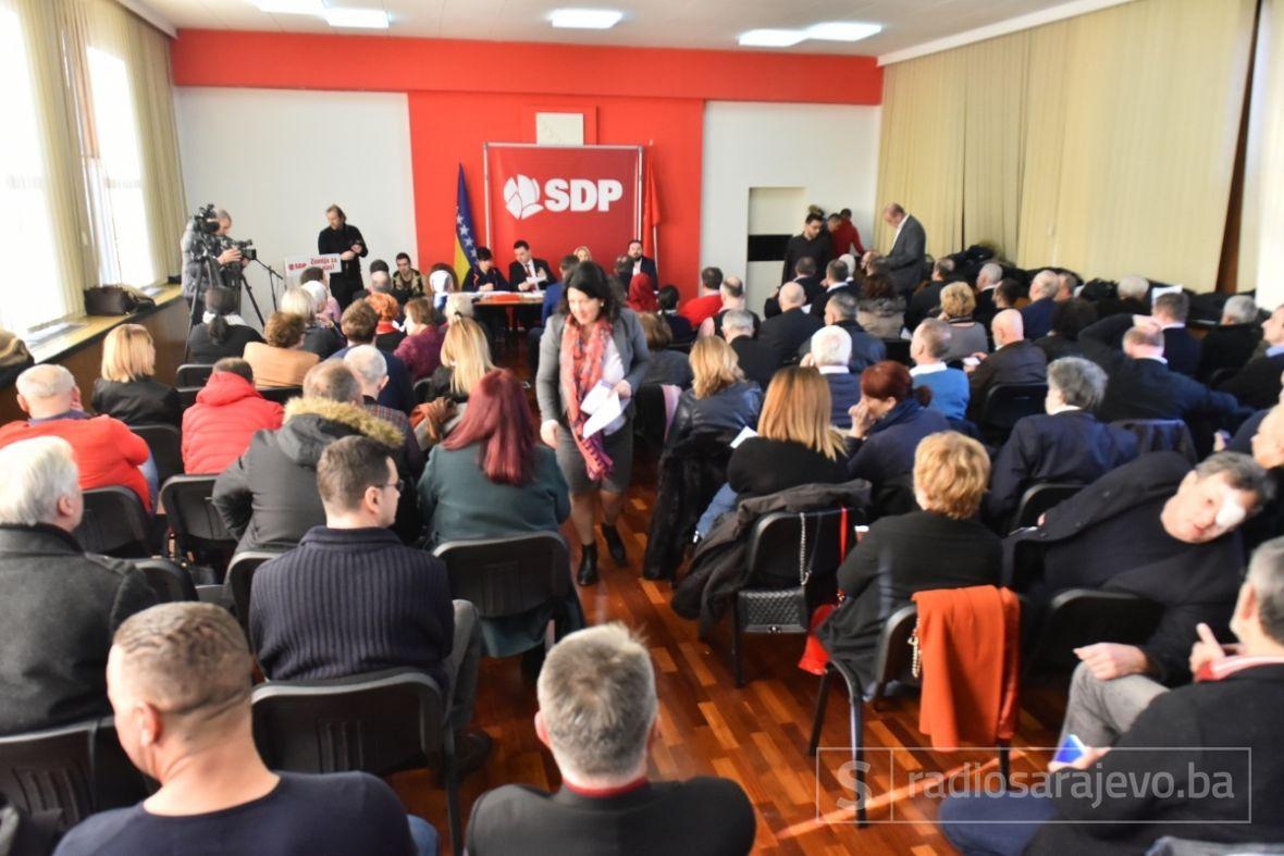 Foto: Admir Kuburović / Radiosarajevo.ba/Sjednica glavnog odbora SDP-a