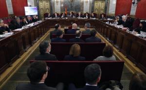 Foto: EPA-EFE / U Vrhovnom sudu u Madridu danas je počelo suđenje katalonskim separatistima 